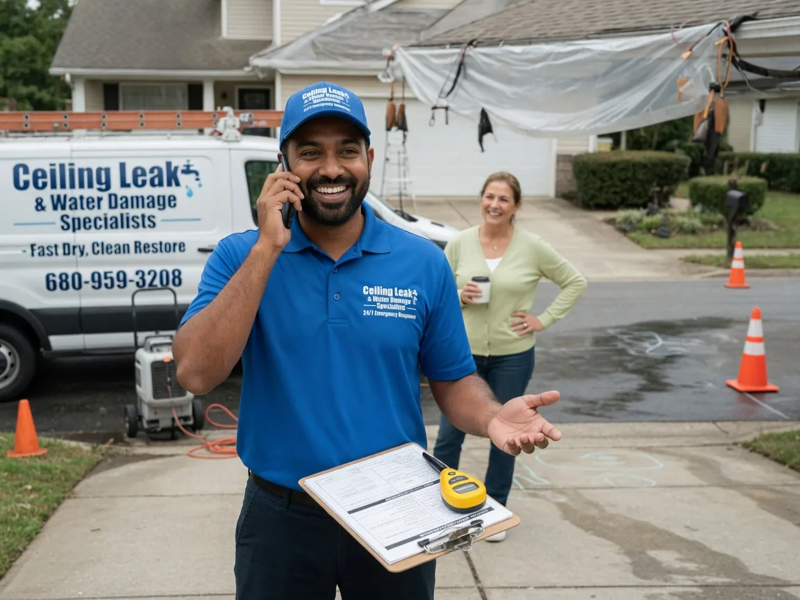 Ceiling Leak Cleanup Quartzsite, AZ FAQs